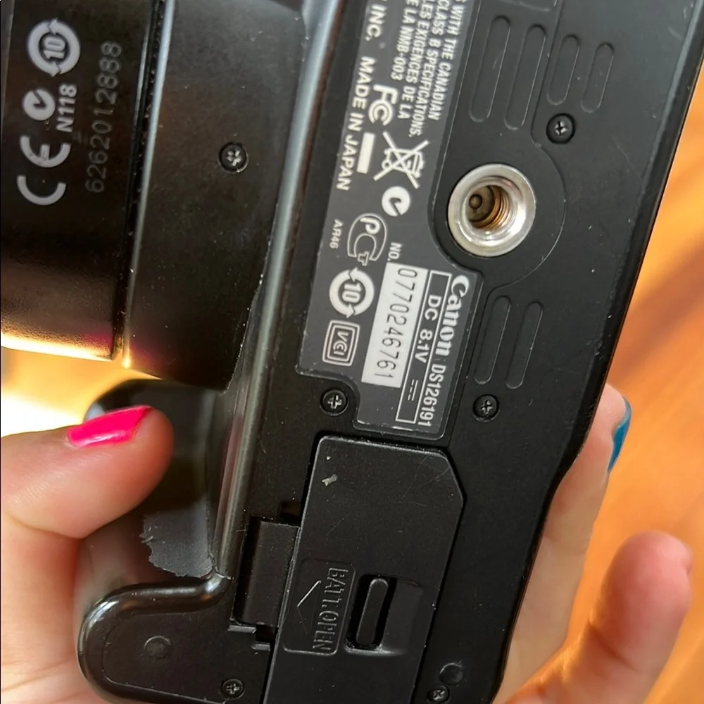 Canon EOS Rebel XS Black Camera